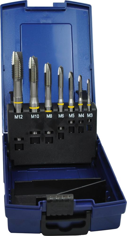 Maschinen-Gewindebohrer-Satz DIN 371B HSSE M3-M12 6H DL