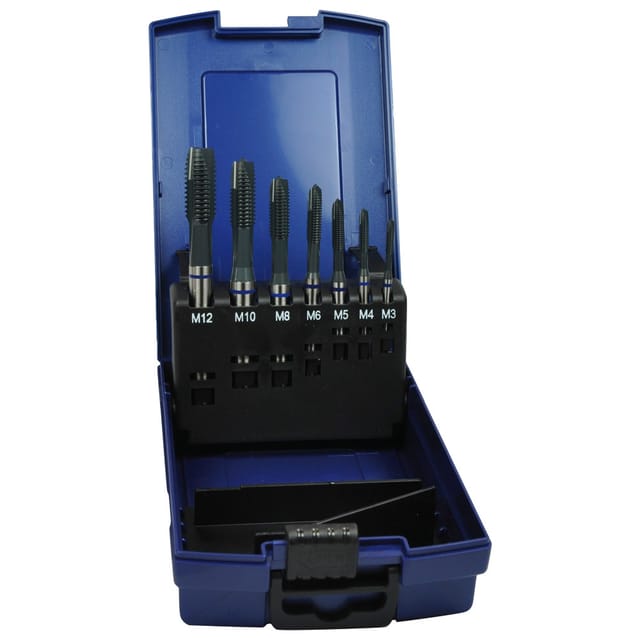 Maschinen-Gewindebohrer-Satz DIN 371B HSSE M3-M12 vap VA 6H DL