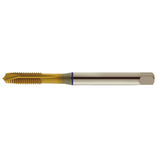 Maschinen-Gewindebohrer M DIN 371B HSSE M6 VA TiN