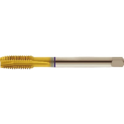 Maschinen-Gewindebohrer M DIN 371B HSSE M8 VA TiN