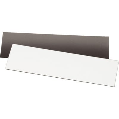 Magnetetiketten weiß 20x0,6x100mm