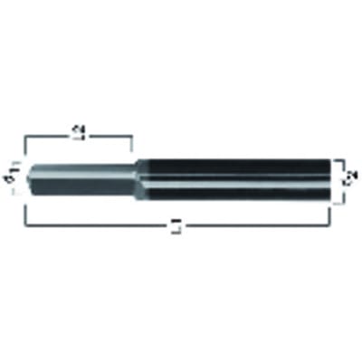 Gewindebohrer-Ausdreher VHM Z3 M12