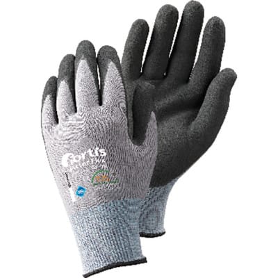 Handschuh Fitter Flex, grau/schwarz, Größe 9