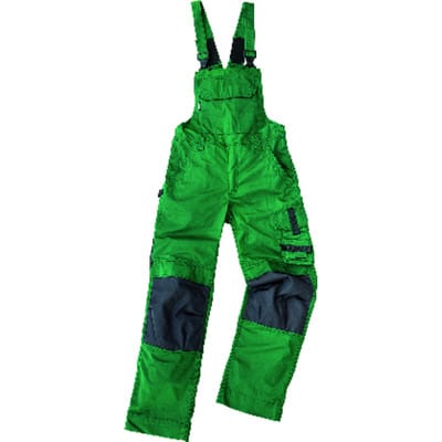 Arbeitslatzhose Champ grün/grau, Größe 56