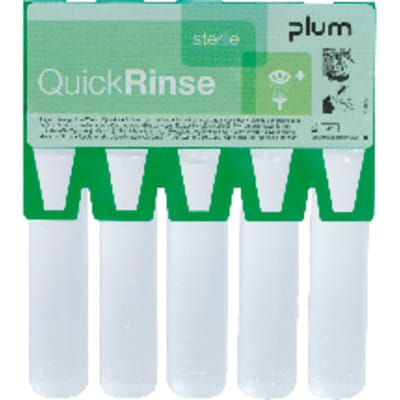 Augenspülampullen QuickRinse 5160, 5x 20ml sterile NaCl-Lösung
