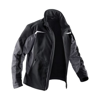 Softshell Jacke 1241 7322, schwarz/anthrazit, Größe L