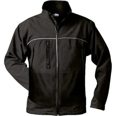 Softshelljacke ALPHA, schwarz, Größe L