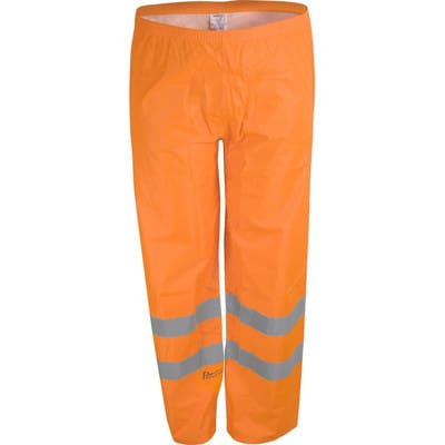Prevent® Warnschutz-Regenhose, warnorange, Größe 3XL