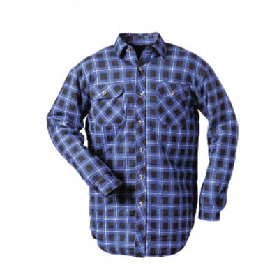 Thermohemd HINNOY 1740, blau/schwarz, Größe 4