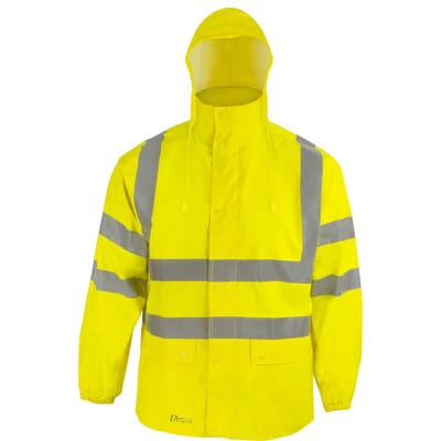 Prevent® Warnschutz-Regenjacke, warngelb, Größe L