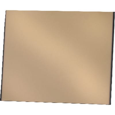 Schweißerschutzglas verspiegelt 90x110 DIN A 13