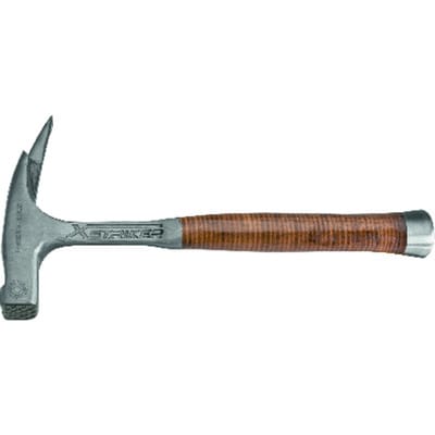 Latthammer mit Magnet, geschmiedet, glattes Leder XSTRIKER