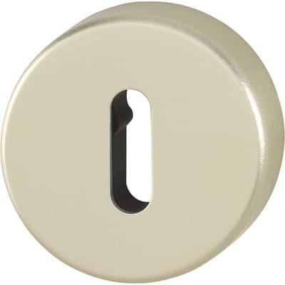 Schlüsselrosettenpaar 42KVS,rund,BB, 9mm,TS 37-42,F2