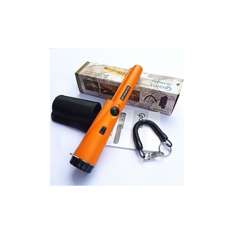 Forehill Kleiner Metalldetektor Mit Orangefarbener Metallposition