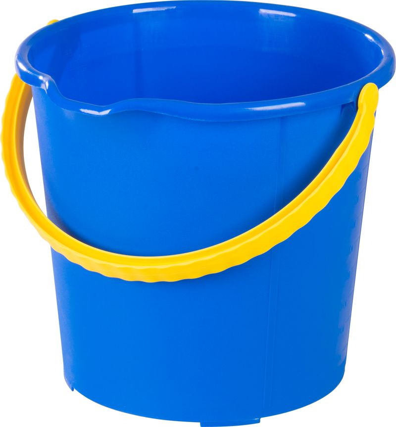 Eimer Neco Secchio 10 Liter, Blau, Mit Ausguss