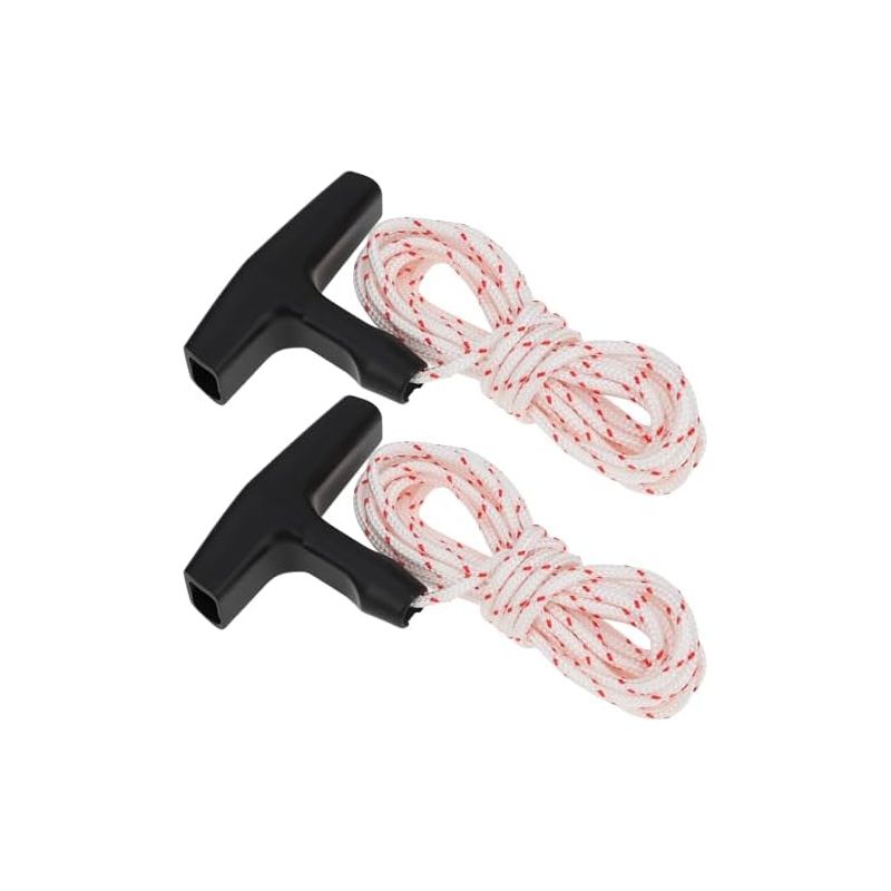 Set Mit 2 Kettensägen-startgriffen Inklusive 3,5 Mm X 3 M Seil. Ersetzt Oem 1128 190 3400. Kompatibel Mit Stihl 029 034 036.