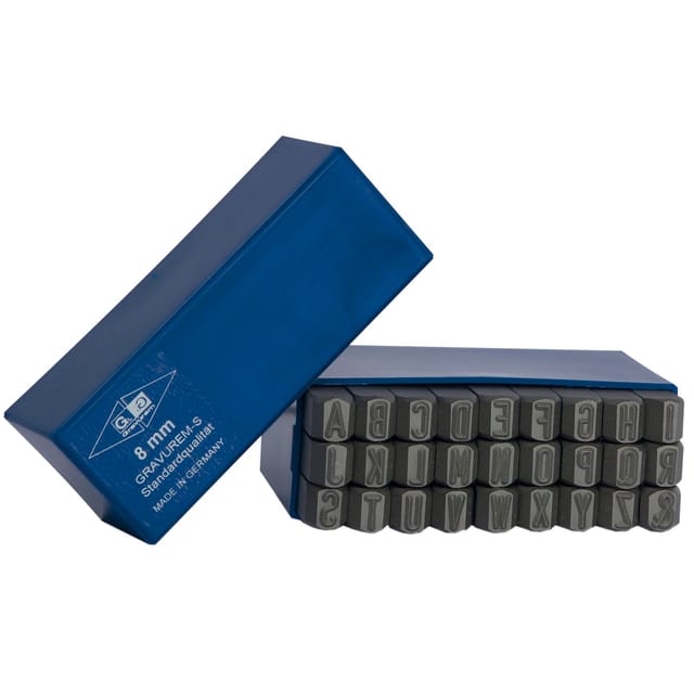 Schlagbuchstabensatz 10mm
