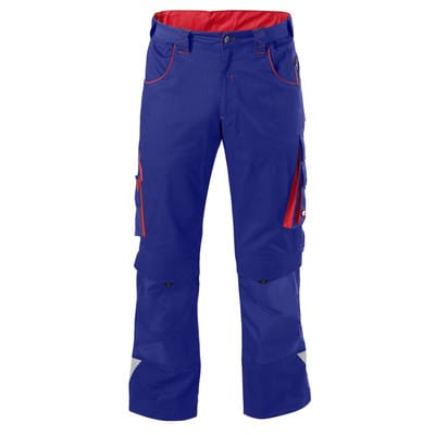 Bundhose 24, blau/rot, Größe 62