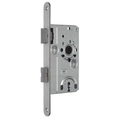 Einsteckschloss 10,BB72/8,D55,F20x235rd,Si,DL