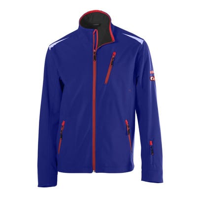 Softshell-Jacke 24, blau/rot, Größe XXXL