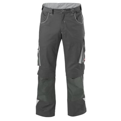 Bundhose 24, dunkelgrau/hellgrau, Größe 50