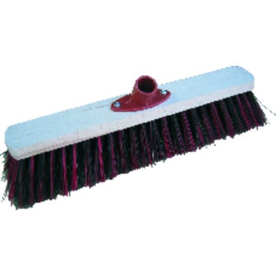 Südharzer Bauernbesen 50cm, Arenga-Elaston mit Plastfixhalter