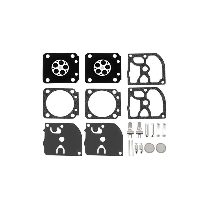 2-teiliger Vergaser-reparatur- Und Überholungssatz, Kompatibel Mit Zama Rb-129 C1m-w26 C1m-w26a C1m-w26b C1m-w26c C1m-w47 Und Poulan Pro