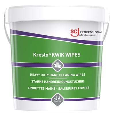 Kresto® Handreinigungstuch kwik-wipes 70 Stück Eimer, VE 1 Eimer