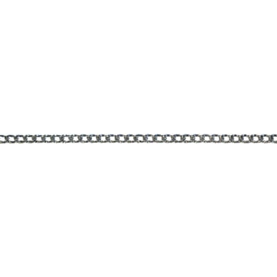 Gourmettekette 2,5 vernickelt Rolle 10m (130 x 60)