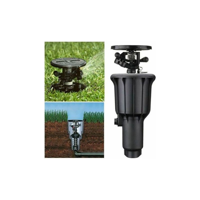 Versenkregner – Automatische Turbine – Für Hartes Wasser – 1/2-zoll-innengewinde – Gartenrasen