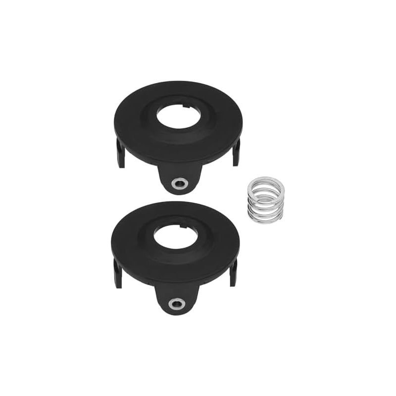 Set Mit 2 Ersatz-spulenabdeckungen Für Freischneider 196146-9 195858-1, Kompatibel Mit Makita Batteriesense 18v Dur181 Dur181z, Schwarz