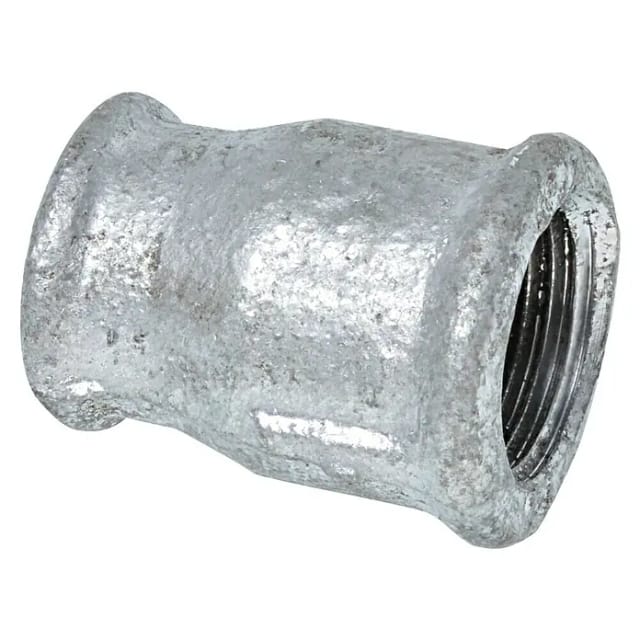 Reduziermuffe (½″/⅜″, Verzinkt)