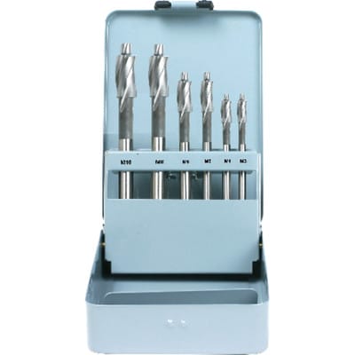 Flachsenker-Satz K in Metallkasten M3-M12 HSS