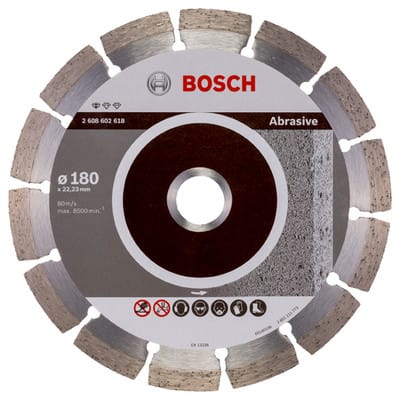 Diamanttrennscheibe Standard for Abrasive, 180 x 22,23 x 2 x 10mm (2608602618)