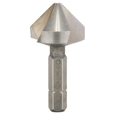 Kegelsenker-Bit 1/4" 90°, ø20,5 x 41mm, für M10 (2608597503)