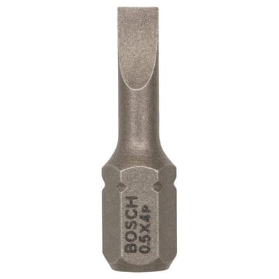 Schrauberbit Extra-Hart, S 0,5 x 4,0, 25mm, 25er-Pack (2607001458)