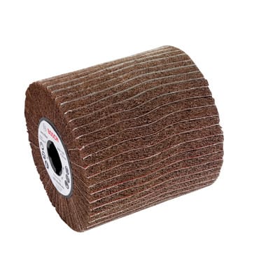 Lamellenschleifwalze mit Vlies, 19mm, super fein, 100mm (2608000605)