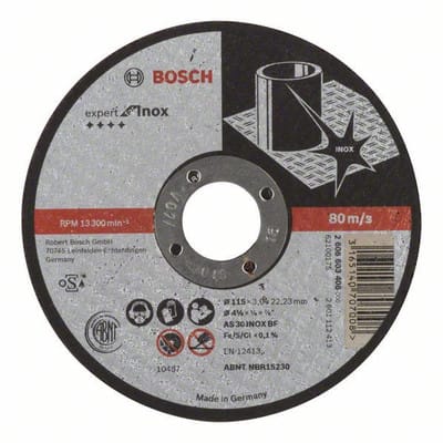 Trennscheibe gerade Expert for Inox AS 30 S INOX BF, 115mm, 3,0mm