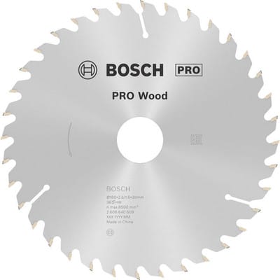Sägeblatt Optiline Wood für Handkreissägen ø180 x 30/20 x 2,6mm, 36 Zähne