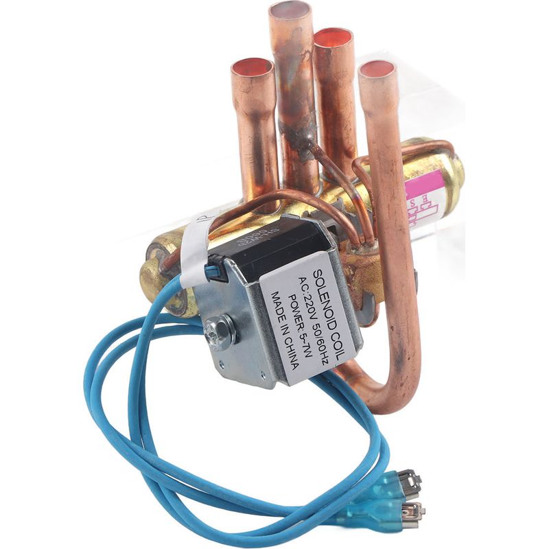 4-wege-kupfer-rückschlagventil, Kompatibel Mit R22/r410a/r407c/r404a Für Reversible Klimaanlagen Und Wärmepumpen, 1 Stück, Robust