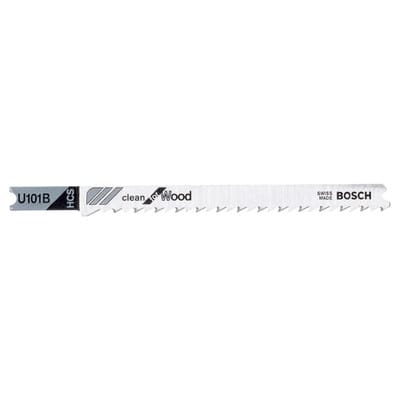 Stichsägeblatt U 101 B Clean for Wood, 3er-Pack (2608630565)