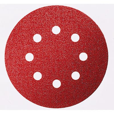 Schleifblatt-Set C430 8 Löcher ø115mm Körnung 60 / 120 / 240 (2608605107)
