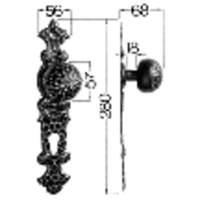 Knopflangsch Nr.316/208H PZ Ei