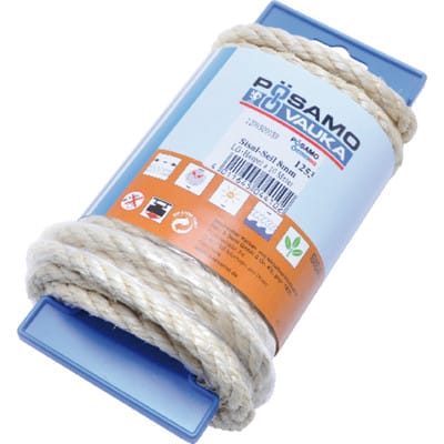 Seil gedreht Sisal 8mm 10m natur auf Haspel
