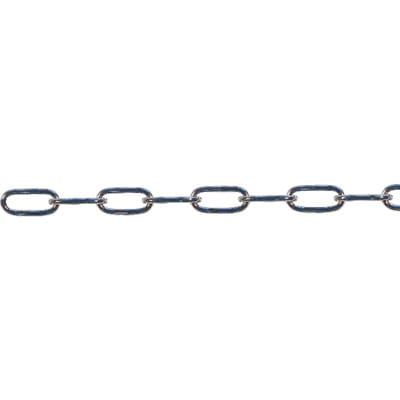 Ringkette 1613 Stahl, vermessingt 4mm Rolle 20m (250x93)