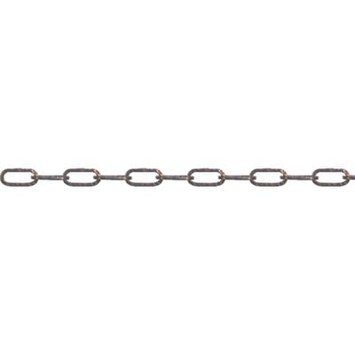 Zierkette 1629 Stahl-brüniert 3x3 Rolle 20m(170x93)