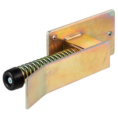 Schiebetor-Torpuffer, 560 L, mit Stahlfeder,B110mm,H90mm,L243mm, Stahl