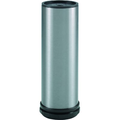 Möbelfuß 100-130 Metall verchr.