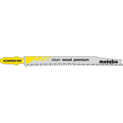Stichsägeblatt "clean wood premium" 93 x 2,2mm, BiM 623999000, 5er-Pack