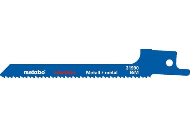 Säbelsägeblatt "flexible metal" 100 x 0,9mm BIM 1,8mm/14 TPI 631990000, 5er-Pack